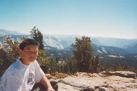 Nice view of Half Dome and Clouds Rest