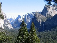 Yosemite Valley from highway 120
