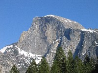 Half Dome in afternoon light