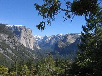 Yosemite Valley from the Inspiration Point Trail